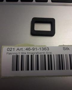 Seal Valve plug -B-  f/solenoid valve SIRAI